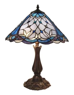 Discount 🤩 G&G Bro Talia Blue Table Lamp Blue 🎁