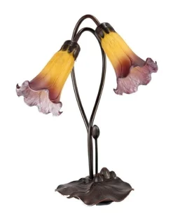 Cheapest 🔥 G&G Bro Twin Lily Lamp Orange Wine 🛒