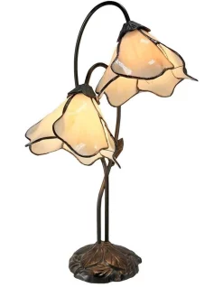 Best reviews of 😀 G&G Bro Twin Lotus Lamp Beige ⭐