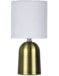 Best reviews of ⭐ Oriel Lighting Espen Touch Table Lamp Antique Brass 🧨