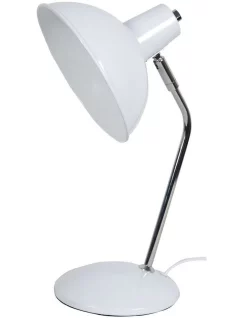 Best Pirce 😀 Oriel Lighting Thea Desk Lamp White 🛒