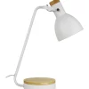 Outlet 😉 Oriel Lighting Benny Desk Lamp White 🎁