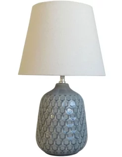 Wholesale 😍 Oriel Lighting Daria Ceramic Table Lamp Grey 👍