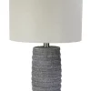 Cheap 🎉 Oriel Lighting Strata Concrete Table Lamp Grey ✔️
