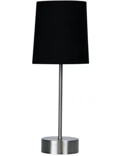 Discount 👍 Oriel Lighting Lancet Touch Table Lamp Black ❤️