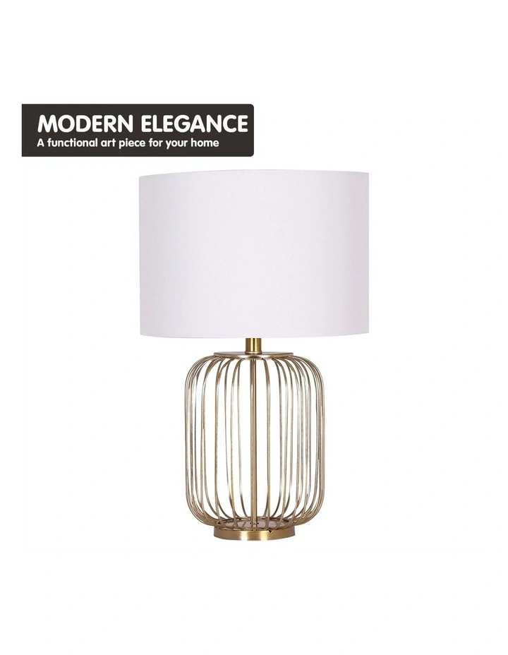 Top 10 π Sarantino Table Lamp Rose Gold Finish With White Linen Shade β€οΈ - Image 3