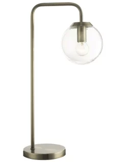 Deals 😉 Oriel Lighting Newton Table Lamp Antique Brass ⭐