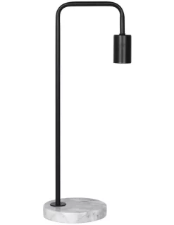 Brand new 🎉 Oriel Lighting Black Ville Table Lamp 👍