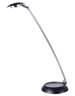 Budget ✔️ Oriel Lighting Techno LED Touch Desk Lamp In Silver 😉