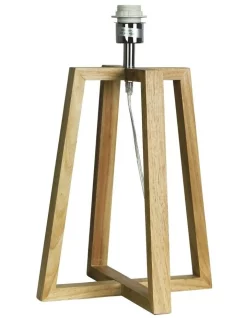 Cheap 🔥 Oriel Lighting Malmo Wooden Table Lamp Base 🎁