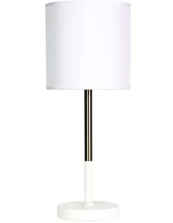 Outlet ⌛ Oriel Lighting Corda Table Lamp White 😉