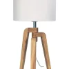 Outlet 🧨 Oriel Lighting Lund Scandinavian-Style Table Lamp 🌟