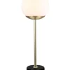 Cheapest 🤩 Oriel Lighting Milton Classic Marble Art Deco Table Lamp 🔔