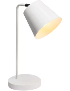 Coupon 🌟 Lexi Lighting Mak Metal Desk Lamp White ❤️