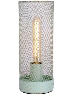 Cheapest 🎉 Lexi Lighting Clara Touch Table Lamp Mint LED Globe Included 🌟