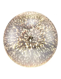 Best Pirce 👍 Lexi Lighting Javarone Glass Table Lamp Single Light Chrome 🧨