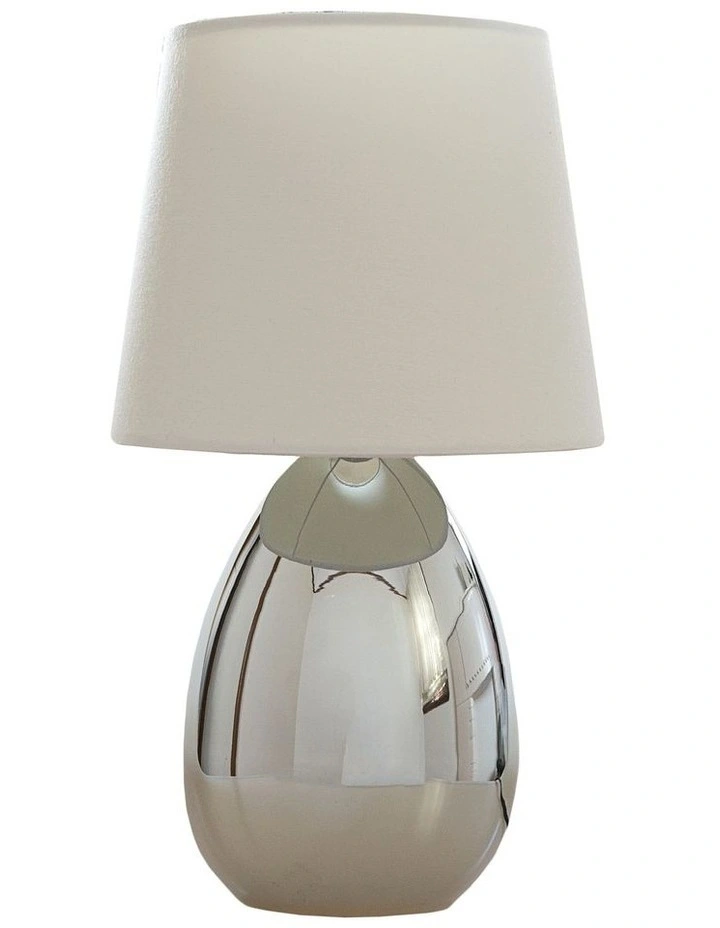 Budget π Lexi Lighting Libby Touch Table Lamp Chrome White π