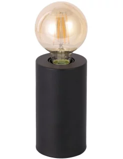 Hot Sale 🎁 Lexi Lighting Marlo Touch Table Lamp Black LED Globe Included 🥰
