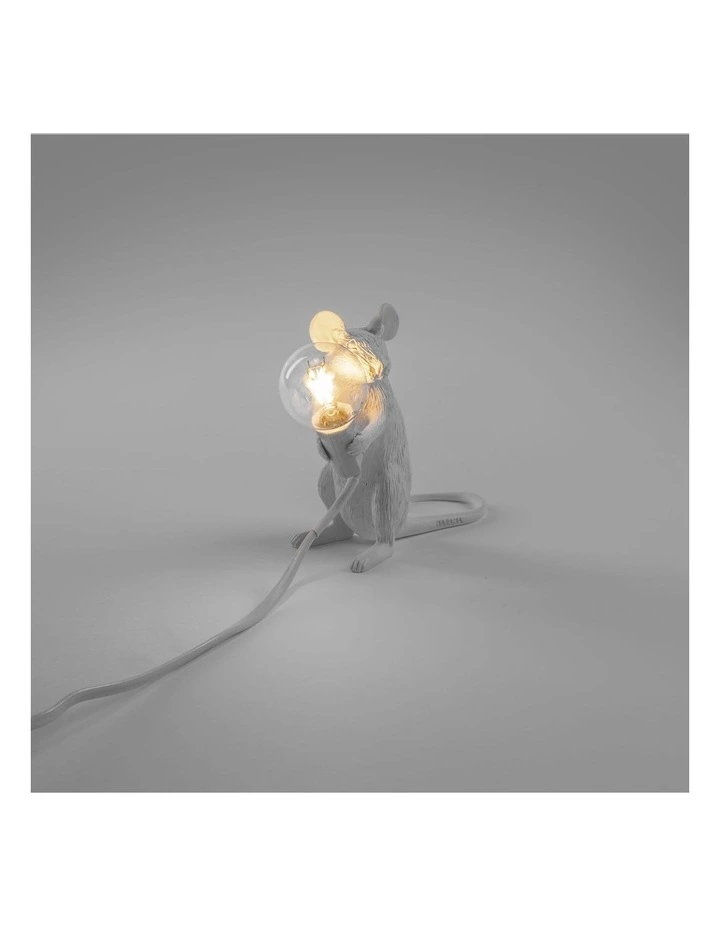 Budget β Seletti Mouse Lamp Sitting White π - Image 2
