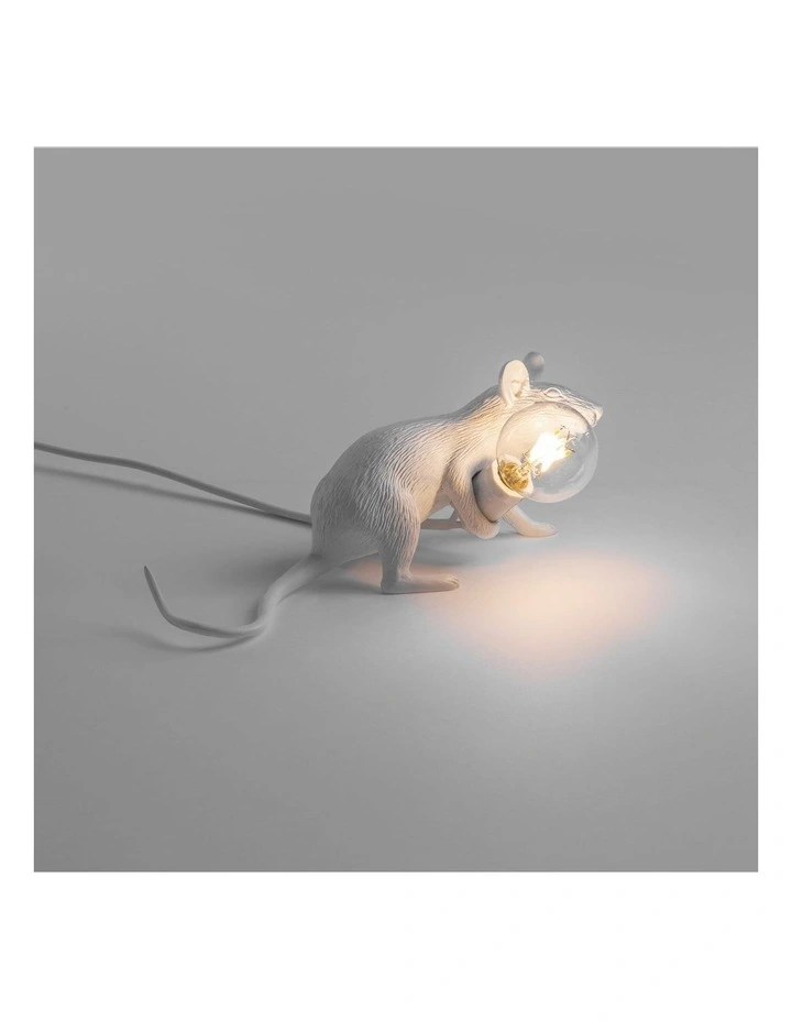 Flash Sale ⌛ Seletti Mouse Lamp Lying White ???? 3 Flash Sale ⌛ Seletti Mouse Lamp Lying White ???? - Image 3