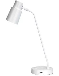 Buy 🎉 Oriel Lighting Rik Desk Lamp White 🔥